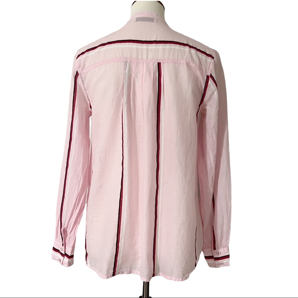 Samsoe Samsoe Striped Mandarin Collared Blouse - image 5